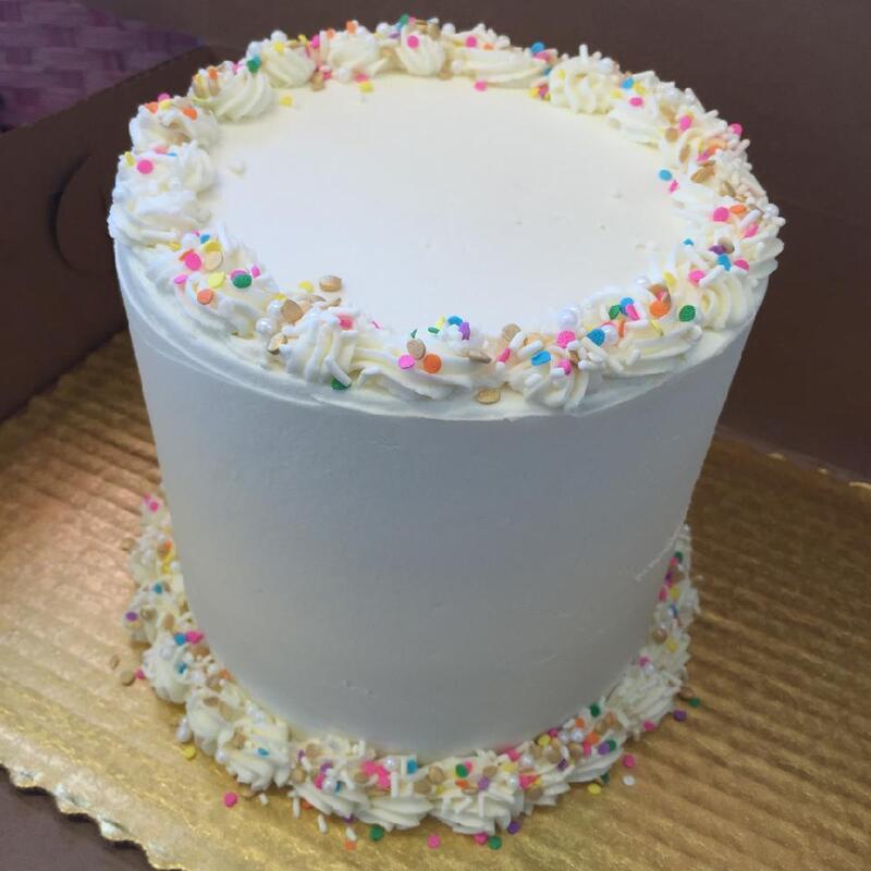 Very Vanilla Cake
$45 - 6" Round
$55 - 8” Round
